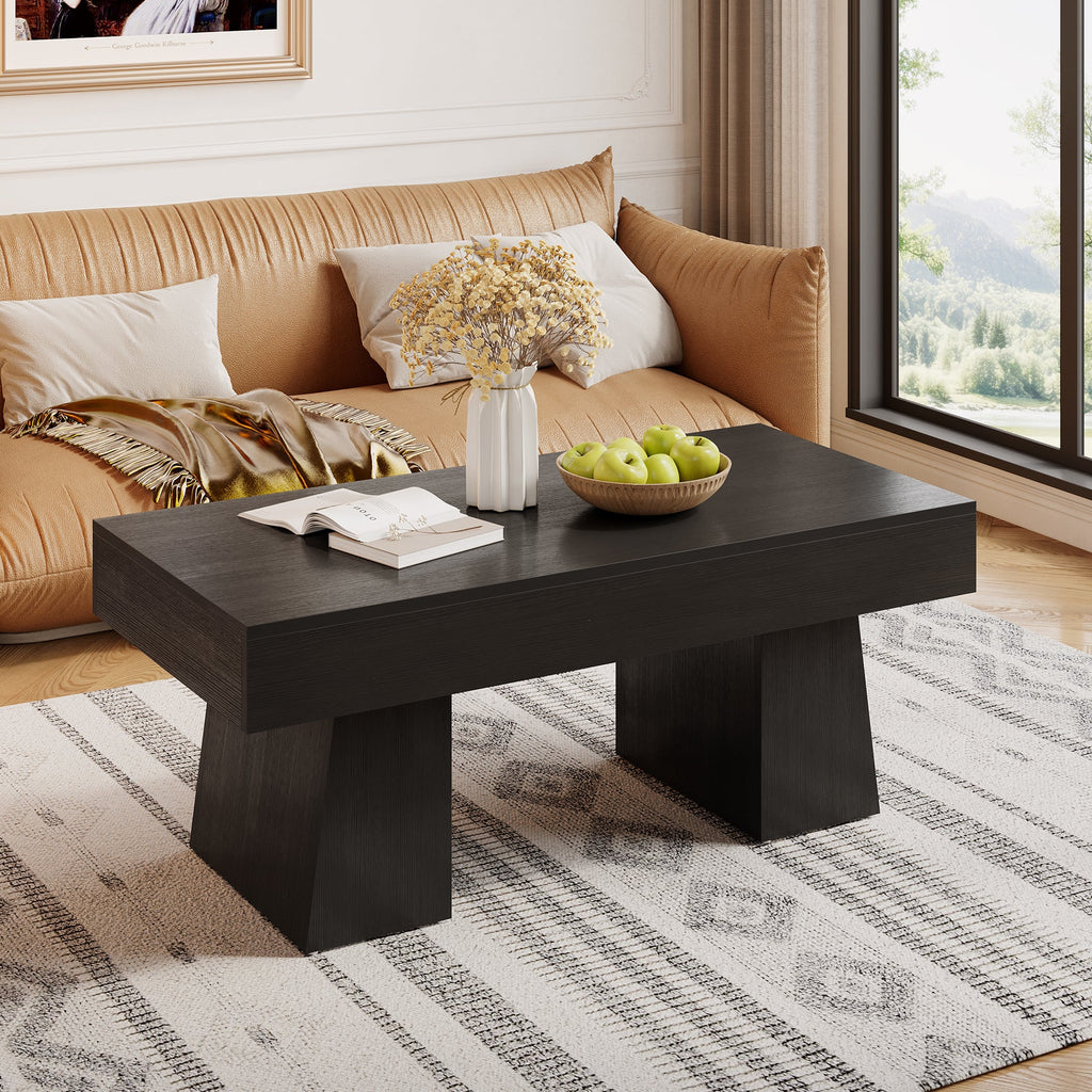 Table Basse Rectangle - Bois 48x24