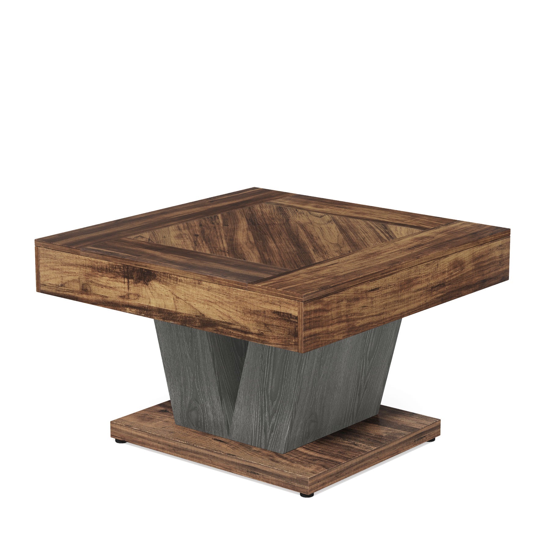 Table Basse Carre – Bois 80x80cm