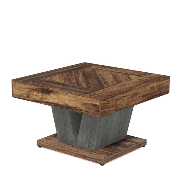 Table basse Cenzo – Bois 80x80cm